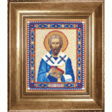 Набор для вышивания бисером "Икона священномученика Валентина"